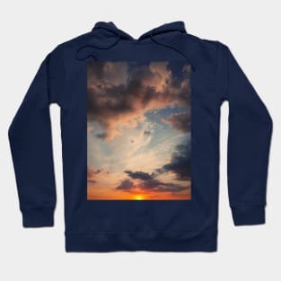 Wonderful colored sunset Hoodie